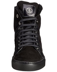 schwarze hohe Sneakers von Bogner