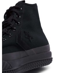 schwarze hohe Sneakers von Converse