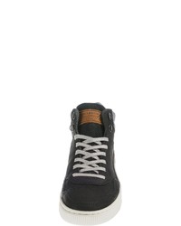 schwarze hohe Sneakers von Bullboxer