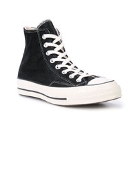 schwarze hohe Sneakers von Converse