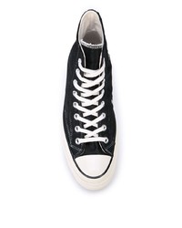 schwarze hohe Sneakers von Converse