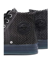 schwarze hohe Sneakers von Converse