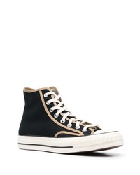 schwarze hohe Sneakers von Converse