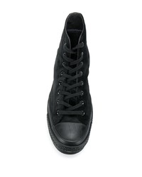 schwarze hohe Sneakers von Converse