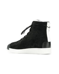 schwarze hohe Sneakers von Y-3