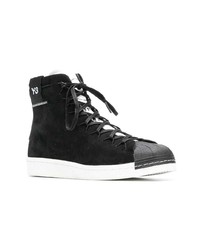 schwarze hohe Sneakers von Y-3