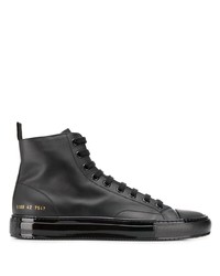 schwarze hohe Sneakers von Common Projects