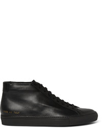 schwarze hohe Sneakers von Common Projects