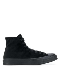 schwarze hohe Sneakers von Converse