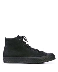 schwarze hohe Sneakers von Converse