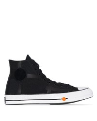 schwarze hohe Sneakers von Converse