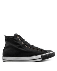 schwarze hohe Sneakers von Converse