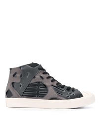 schwarze hohe Sneakers von Converse