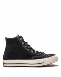 schwarze hohe Sneakers von Converse