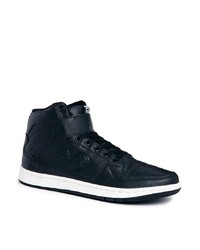 schwarze hohe Sneakers von Crosshatch