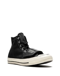 schwarze hohe Sneakers von Converse