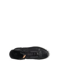 schwarze hohe Sneakers von Ecco