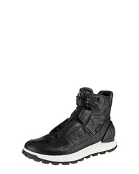 schwarze hohe Sneakers von Ecco