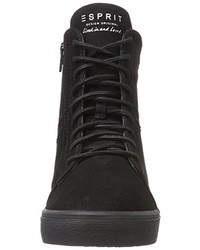 schwarze hohe Sneakers von Esprit