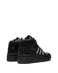 schwarze hohe Sneakers von adidas