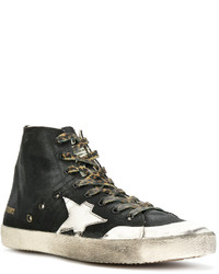 schwarze hohe Sneakers von Golden Goose Deluxe Brand