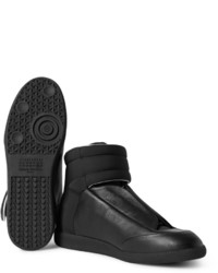 schwarze hohe Sneakers von Maison Margiela
