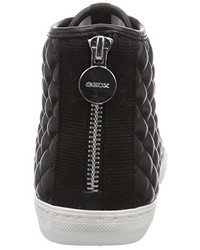 schwarze hohe Sneakers von Geox