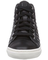 schwarze hohe Sneakers von Geox