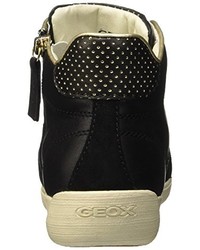 schwarze hohe Sneakers von Geox