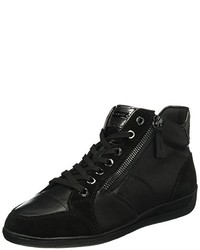 schwarze hohe Sneakers von Geox