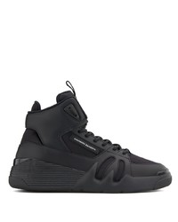 schwarze hohe Sneakers von Giuseppe Zanotti