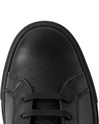 schwarze hohe Sneakers