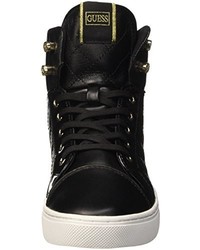 schwarze hohe Sneakers von GUESS