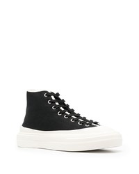 schwarze hohe Sneakers von Attachment