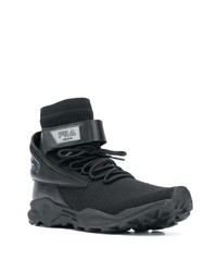 schwarze hohe Sneakers von Fila