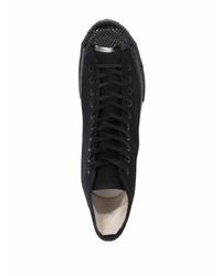 schwarze hohe Sneakers von Superga