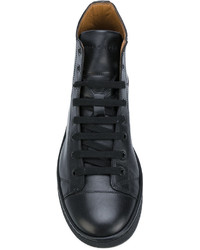 schwarze hohe Sneakers von Marc Jacobs