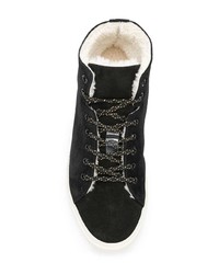 schwarze hohe Sneakers von Fendi