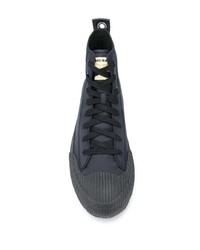 schwarze hohe Sneakers von Diesel