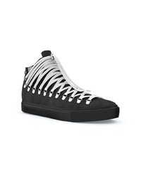 schwarze hohe Sneakers von Swear