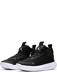 schwarze hohe Sneakers von Jordan