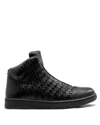 schwarze hohe Sneakers von Jordan