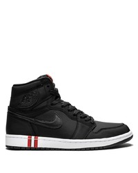 schwarze hohe Sneakers von Jordan