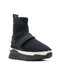 schwarze hohe Sneakers von Kenzo