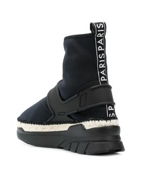 schwarze hohe Sneakers von Kenzo