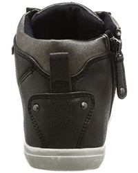 schwarze hohe Sneakers von Kaporal