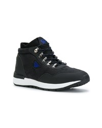 schwarze hohe Sneakers von Armani Jeans