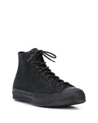 schwarze hohe Sneakers von Converse