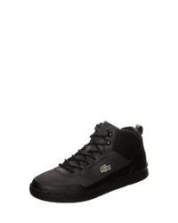 schwarze hohe Sneakers von Lacoste