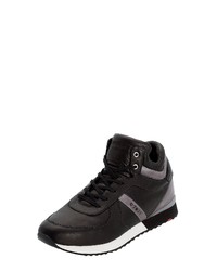 schwarze hohe Sneakers von Lloyd
